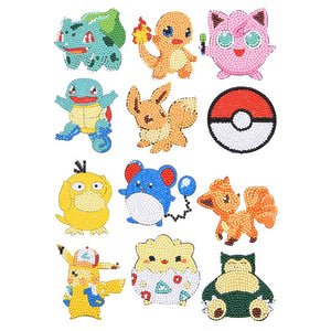 Pokemon Diamond Painting Stickers Set #1 – Color-Full Creations